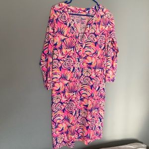 Lilly Pulitzer UPF +50 Long Sleeve Dress